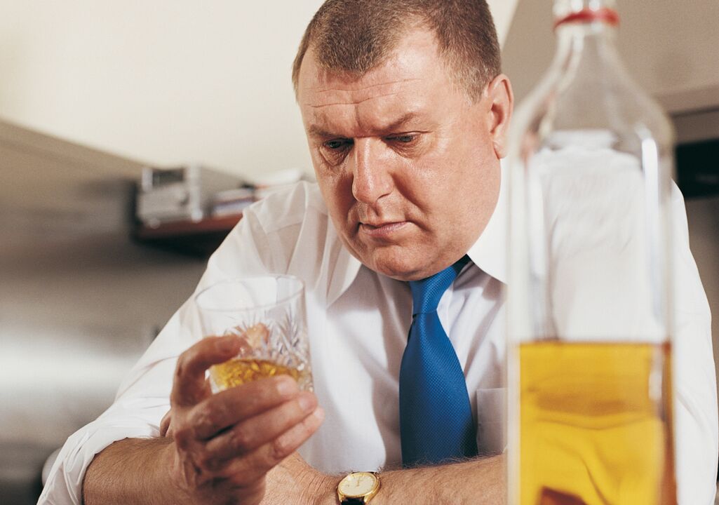 Sinais de alcoholismo